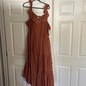 Old navy sundress burnt orange color XXL TAGS STILL ON
